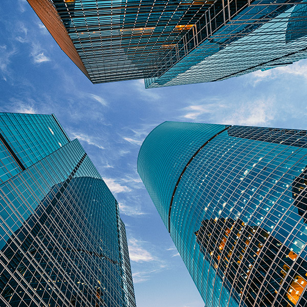 Corporate modern office buildings.