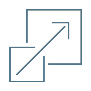 scalable adjustable growth Icon