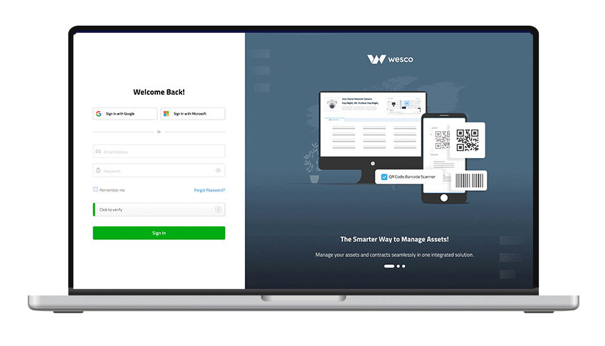 Intelligent Asset Management Laptop