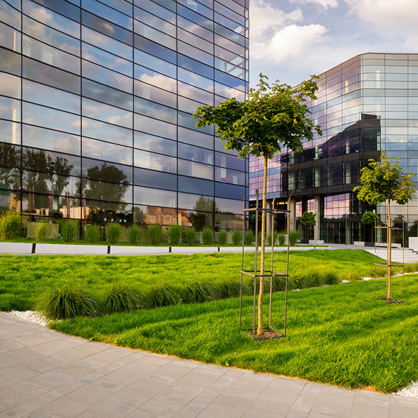 Modern office building.